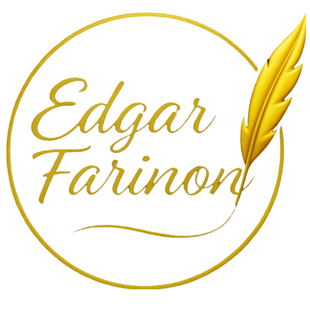 Logo oficial do escritor e coach internacional Edgar Farinon